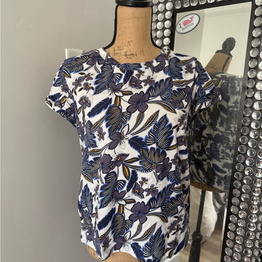 LOFT Floral Print Women's Top